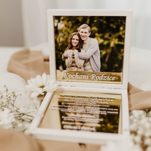 Zaproszenie ślubne dla Rodziców - Prośba