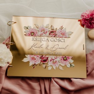Ślubna Księga gości - Lustrzany album