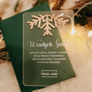 Firmowa kartka świąteczna 4