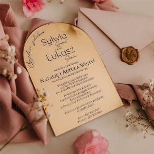 Zaproszenie ślubne 3