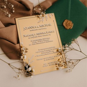 Zaproszenie ślubne 6