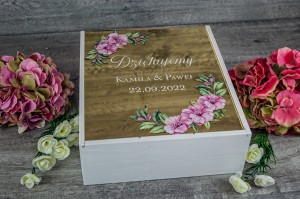 Pudełko na koperty - Gold