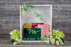 Pudełko na koperty - Liście