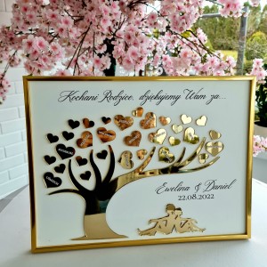 Podziękowanie dla Rodziców - Drzewko