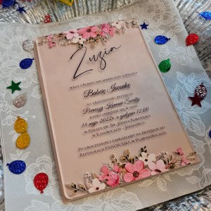 Zaproszenie na Chrzciny / Komunię Świętą 4